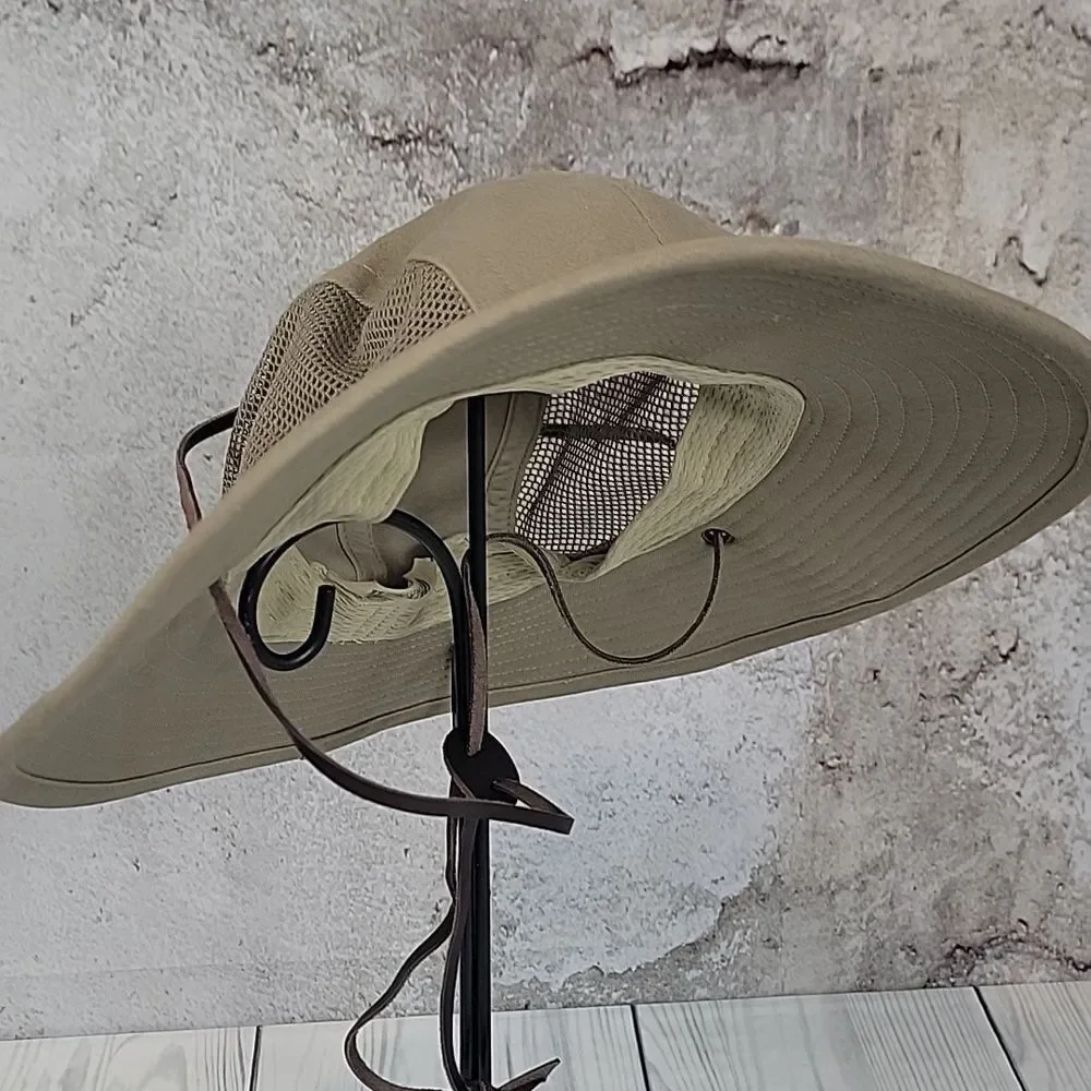 Duluth Trading Co. Crusher Tan Wide Brim Packable Hat Womens Size S/M